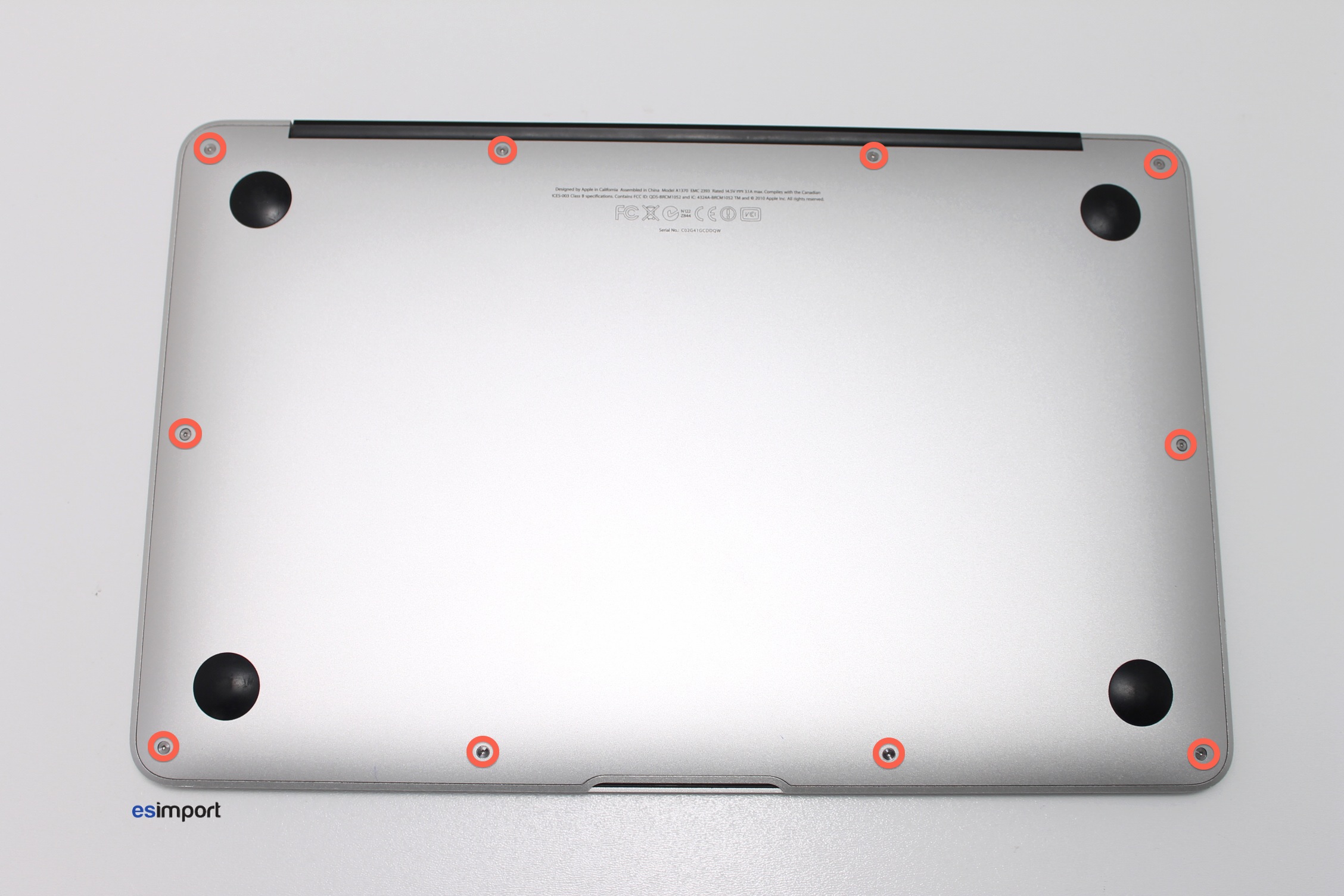 Changer Batterie MacBook Air Esimport